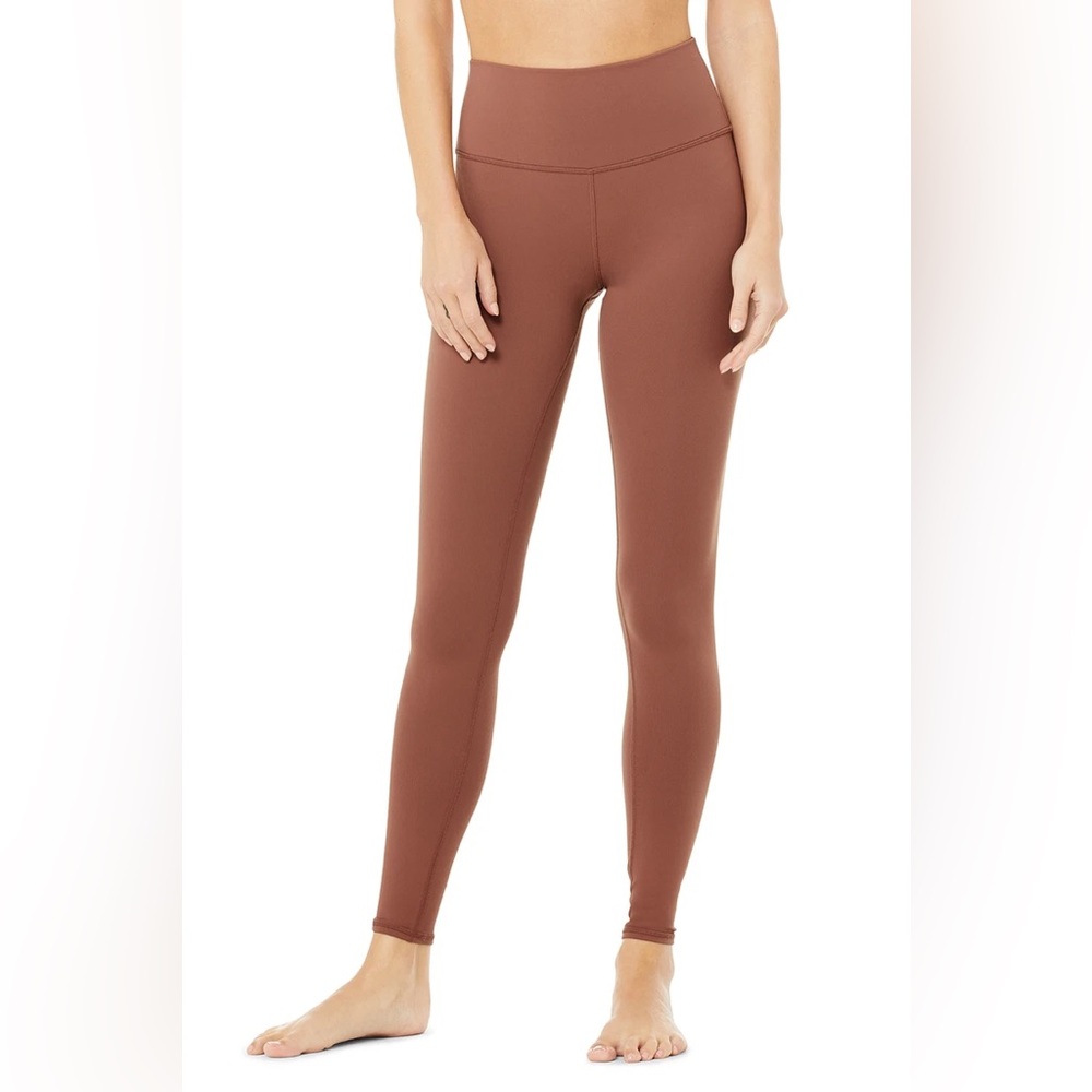 ALO Yoga High-Waist Airbrush Legging - Chestnut